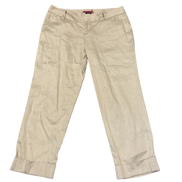 Alice + Olivia Cream‎ Ankle Pants - Picture 1 of 6